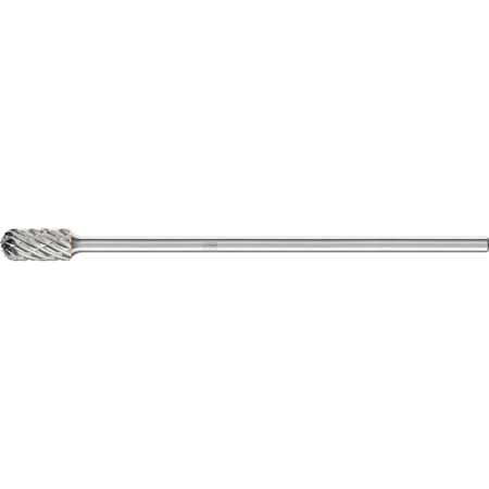 Pferd Carbide Bur - Cylind. (radius end), STEEL cut - 1/2" x 1" x 1/4" Shank - SC-5 L6 25643